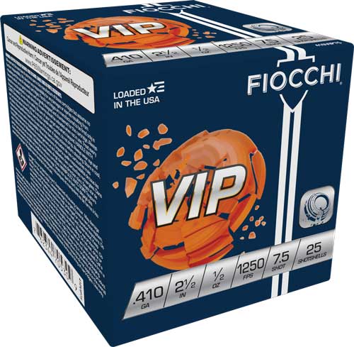 Fiocchi Exacta Target VIP .410 Bore 2.5 in 1/2 oz #7.5
