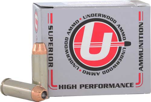 Underwood Ammo 434 eXtreme Terminal Performance +P Jacketed Hollow Point 300 Grain .45 Long Colt