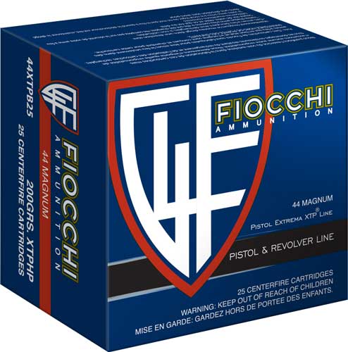 Fiocchi 44A500 Defense Dynamics Jacketed Soft Point 240 Grain .44 Magnum 1310 fps
