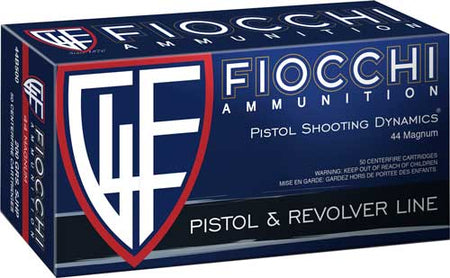 Fiocchi .44 Magnum Defense Dynamics 200gr SJHP Ammo
