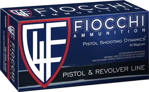 Fiocchi .44 Magnum Defense Dynamics 200gr SJHP Ammo