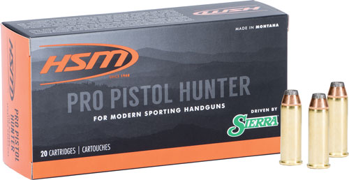 HSM  .44 Magnum Pro Pistol Soft Point 300gr Ammo