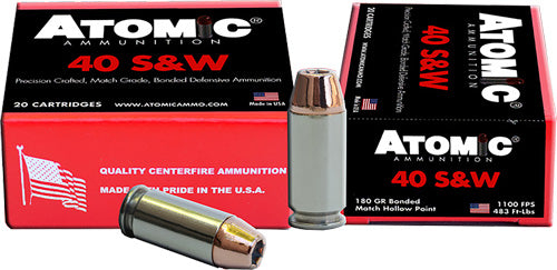 Atomic 456   180 Grain .40 S&W 1100 FPS