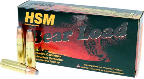 HSM HSM458SOCOM1N Bear Load Jacketed Flat Point 350 Grain .458 SOCOM