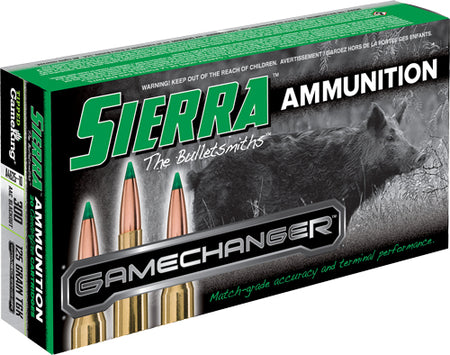 Sierra .300 AAC Blackout GameChanger 125gr Tipped GameKing Ammo