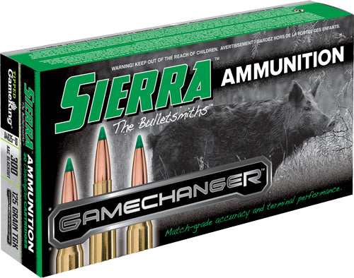 Sierra .300 AAC Blackout GameChanger 125gr Tipped GameKing Ammo