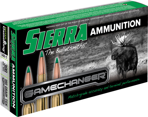 Sierra .300 Win Mag GameChanger 180gr Tipped GameKing Ammo