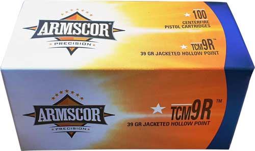 Armscor 50328 Precision Value Pack Jacketed Hollow Point 39 Grain .22 TCM 1875 fps