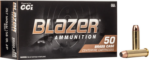 CCI Blazer .357 Magnum 158gr JHP Ammo