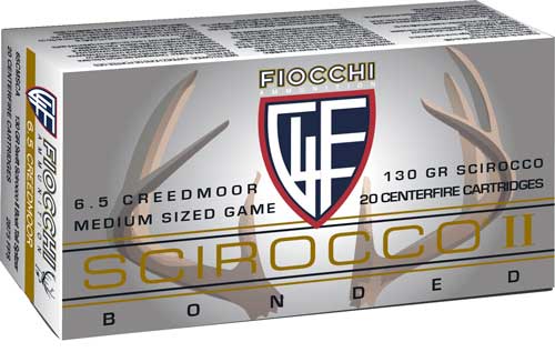 Fiocchi 6.5mm Creedmoor Hyperformance 130gr Swift Scirocco II Ammo