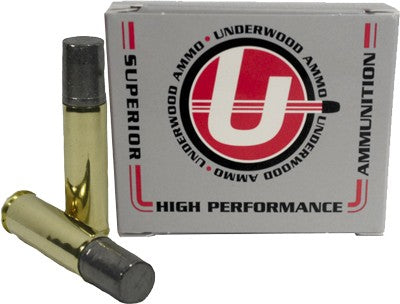Underwood Ammo 741 Wide Flat Nose Black Cherry Coated Hard Cast 700 Grain .500 S&W Mag