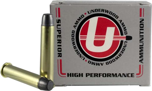 Underwood Ammo .45-70 Government Long Flat Nose Gas Check +P 430gr Solid Ammo