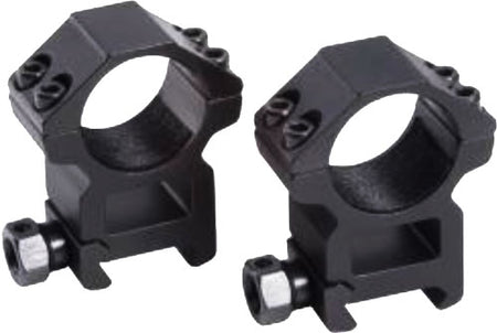 TRADITIONS RINGS TACTICAL 1" 4 SCREW EXTRA HIGH MATTE BLACK