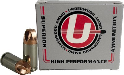 Underwood Ammo 815 Xtreme Defender COPPER SOLID Monolithic 90 Grain 9mm Luger/Parabellum