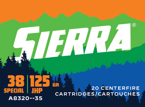 Sierra .38 Special Outdoor Master 125gr JHP Ammo