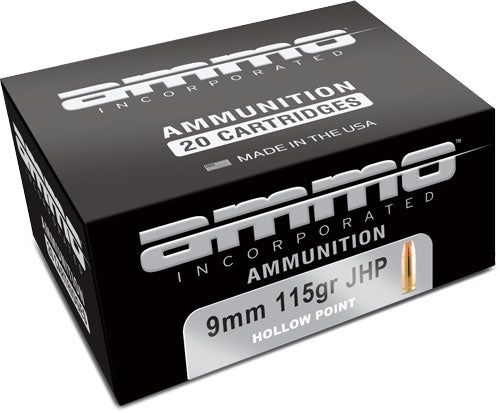 Ammo Inc 9mm Luger Signature 115gr JHP Ammo