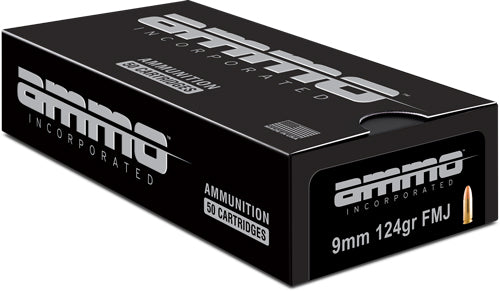 Ammo Inc 9mm Luger 124gr TMC Ammo