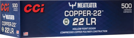 CCI .22 Long Rifle Copper-22 21gr CSHP Ammo