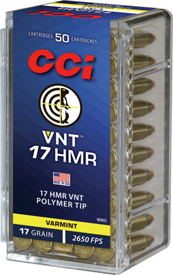 CCI .17 HMR 17gr VNT Ammo