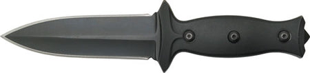 ABKT ELITE BOOT KNIFE 3.5" BLADE W/ METAL & NYLON CLIPS