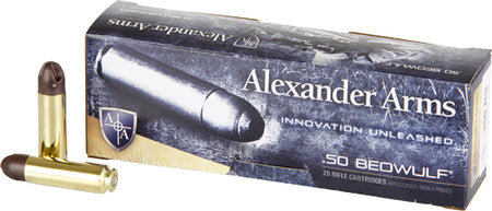 Alexander Arms .50 Beowulf 200gr Inceptor ARX Ammo