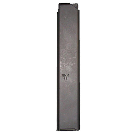 ASC AR Family Rifle Magazine Orange Follower 9mm Black Stainless Steel 32/rd