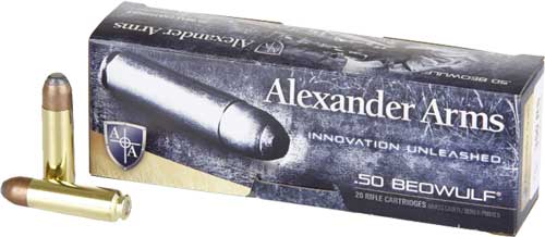 Alexander Arms .50 Beowulf 400gr FP Ammo
