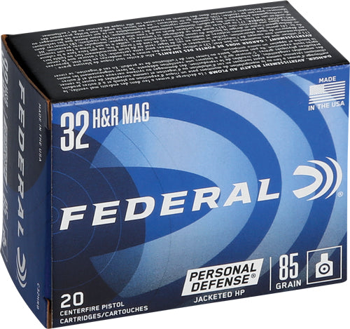 Federal Premium Personal Defense Handgun Ammo 32 H&R Mag. 85 gr. JHP 20 rd.