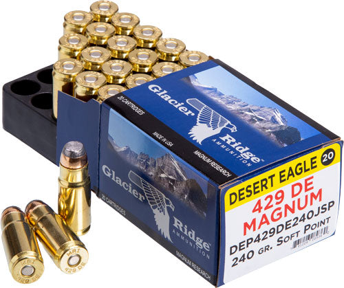 Magnum Research .429 DE Desert Eagle 240gr JSP Ammo