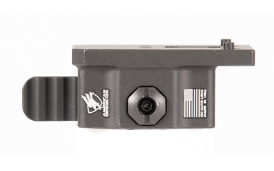 American Defense Mfg. AD-AEMS, Optic Mount, Lower 1/3 Height, Anodized Finish, Black, Quick Release, Fits Holosun AEMS AD-AEMS-11-STD