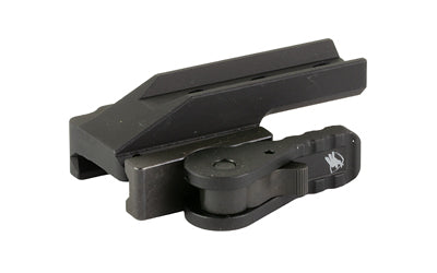 American Defense Mfg. AD-B2, Quick Detach Mount, 1.41" Height, Fits Trijicon ACOG, Anodized Finish, Black AD-B2-C-STD