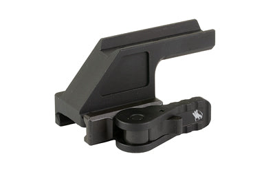 American Defense Mfg. AD-B2, Quick Detach Mount, 1.93" Height, Fits Trijicon ACOG, Anodized Finish, Black AD-B2-H-STD