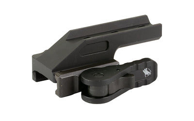 American Defense Mfg. AD-B2, Quick Detach Mount, 1.54" Height, Fits Trijicon ACOG, Anodized Finish, Black AD-B2-S-STD