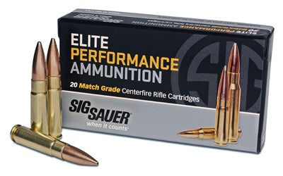 Sig Sauer E300A120 Elite Performance Marksman Open Tip Match 125 Grain .300 AAC Blackout 2200 fps