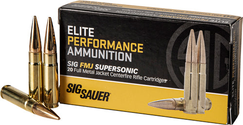Sig Sauer .300 AAC Blackout Elite Performance 125gr FMJ Ammo