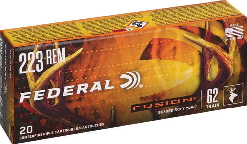 Federal .223 Remington Fusion 62gr BSP Ammo