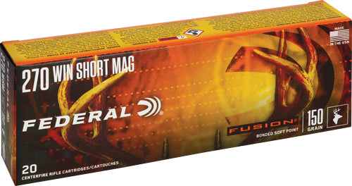 Federal .270 WSM Fusion 150gr BSP Ammo