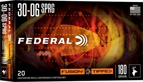 Federal .30-06 Springfield Fusion Tipped 180gr PolyTip Ammo