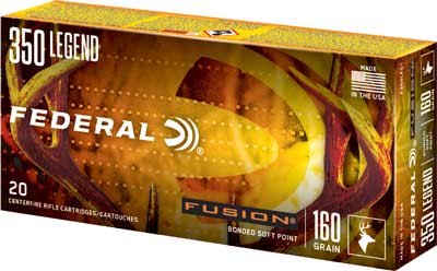 Federal .350 Legend Fusion 160gr BSP Ammo