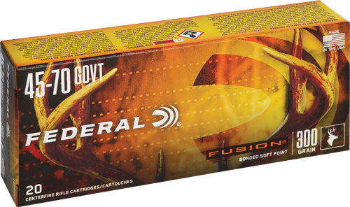 Federal .45-70 Government 300gr Fusion SP Ammo