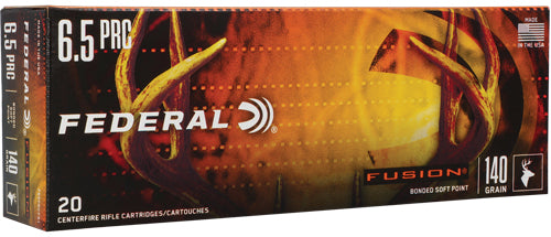 Federal 6.5 PRC 140gr Fusion SP Ammo
