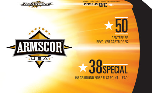 Armscor .38 Special 158gr RNFP Ammo