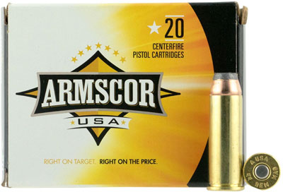 Armscor .44 Magnum USA Competition 240gr JHP Ammo