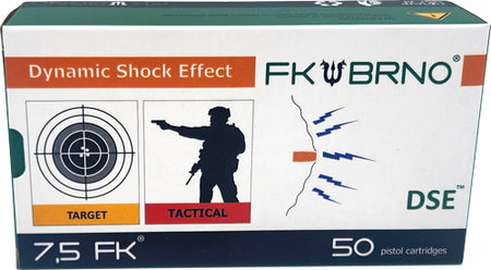 FK Brno 7.5 FK 101gr Solid Flat Nose Ammo