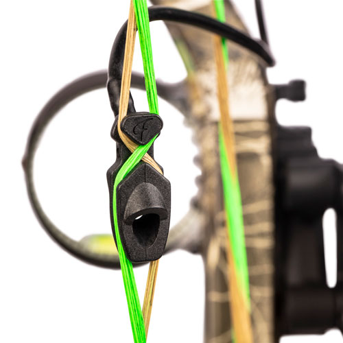 TROPHY RIDGE NO TIE TUBE PEEP 1/4" BLACK