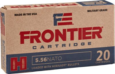 Frontier Cartridge 5.56x45mm NATO M193 55gr FMJ Ammo