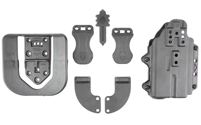 Alien Gear Holsters Photon Holster, Fits GLOCK 19/44/45/23 with Compact Light, Polymer Construction, Ambidextrous, Black PHO-0057-L1-D