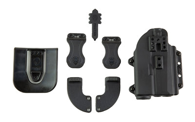Alien Gear Holsters Photon Holster, Fits Sig Sauer P320c/M18/XCarry with TLR-7/Nightstick 550XL/Inforce WILD1, Polymer Construction, Black, Ambidextrous PHO-0692-L1-D