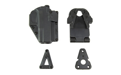 Rapid Force Rapid Force, Level 2 Duty Holster, Fits GLOCK 19/X/23/44/45, Right Hand, Black R2-B-0057-BK-RH-L0-A0-C