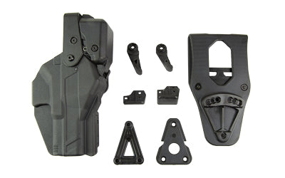 Rapid Force Rapid Force, Level 3 Duty Holster, Fits GLOCK 19/19X/45/22/17, Right Hand, Black R3-M-0057-BK-RH-L0-A0-C
